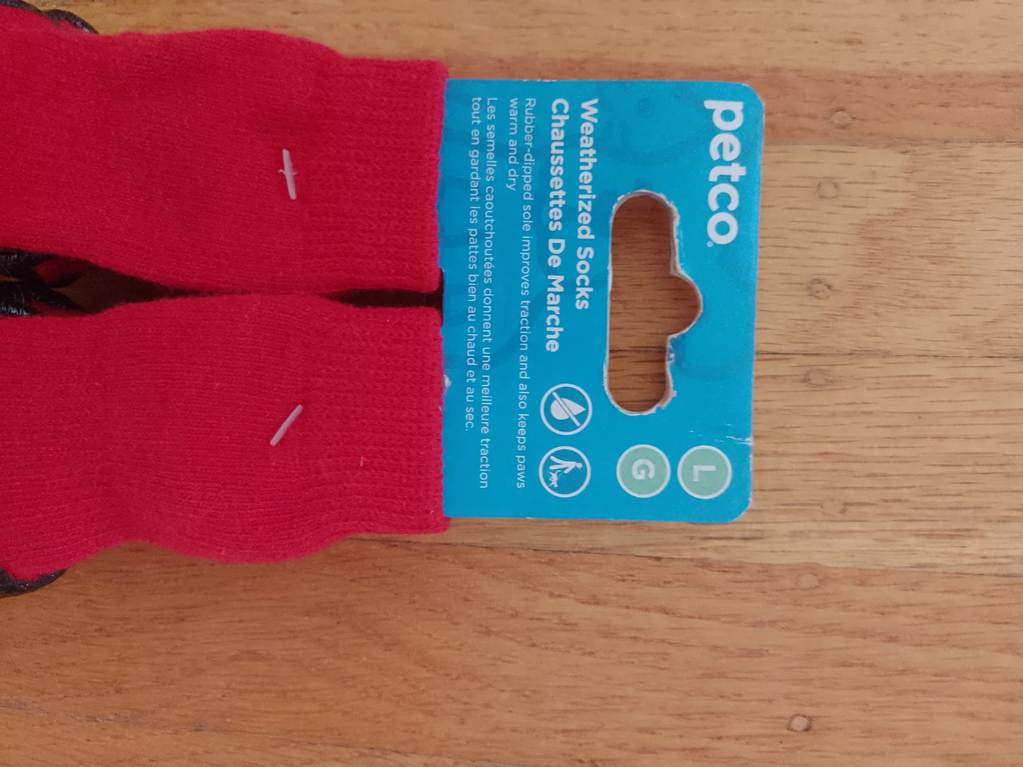 Dog Socks - L/G. For small and medium dogs.