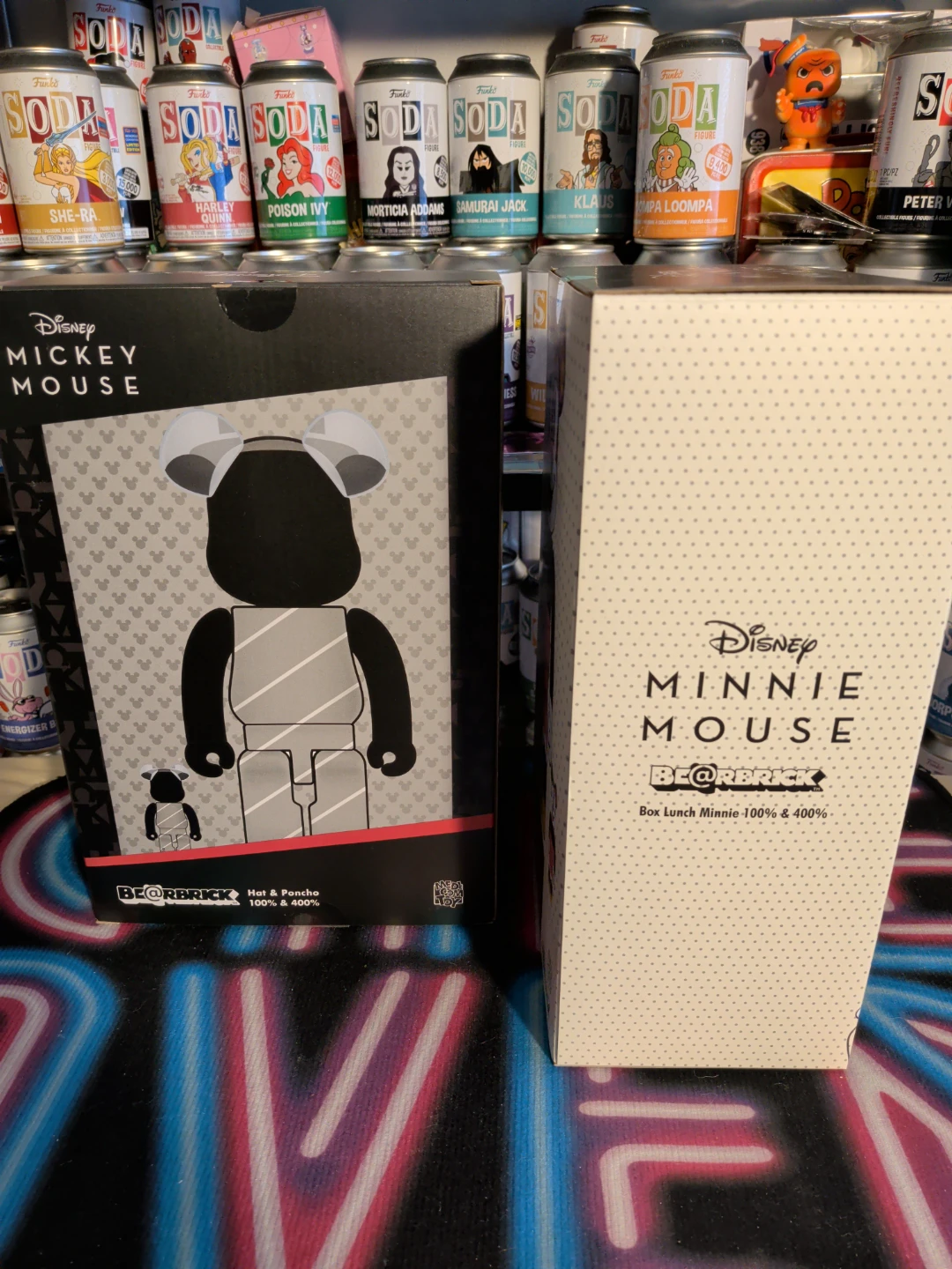 Medicom Toy BE@RBRICK Disney Mickey & Minnie Mouse 100% & 400% - photo 4
