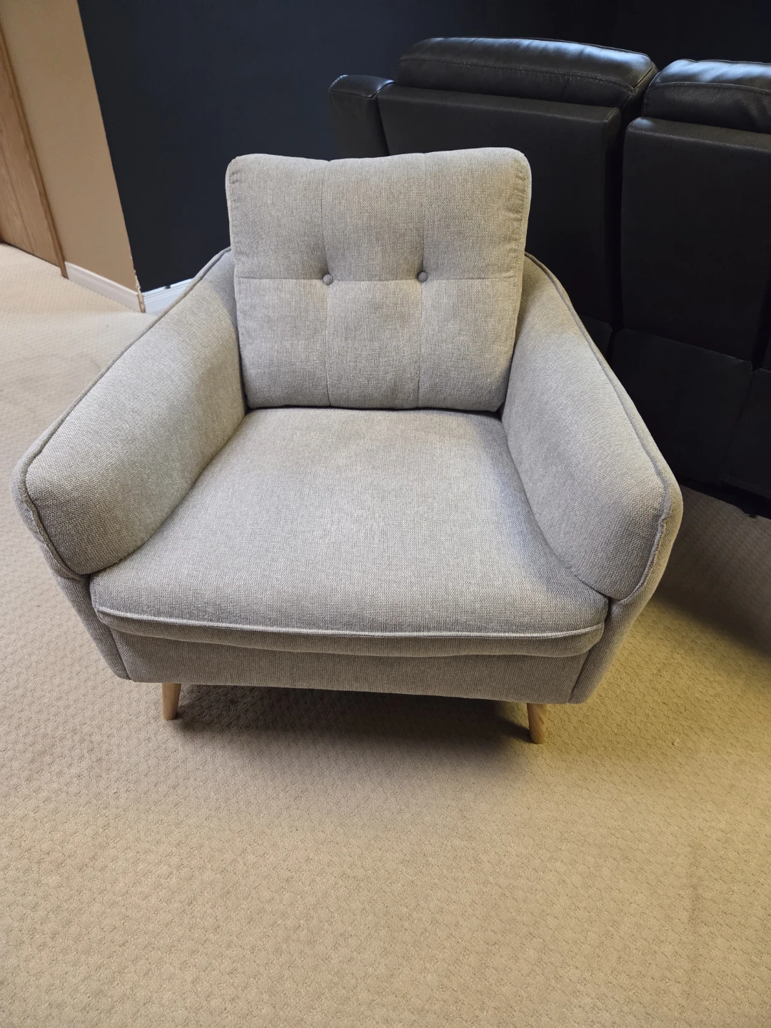 Grey Armchair