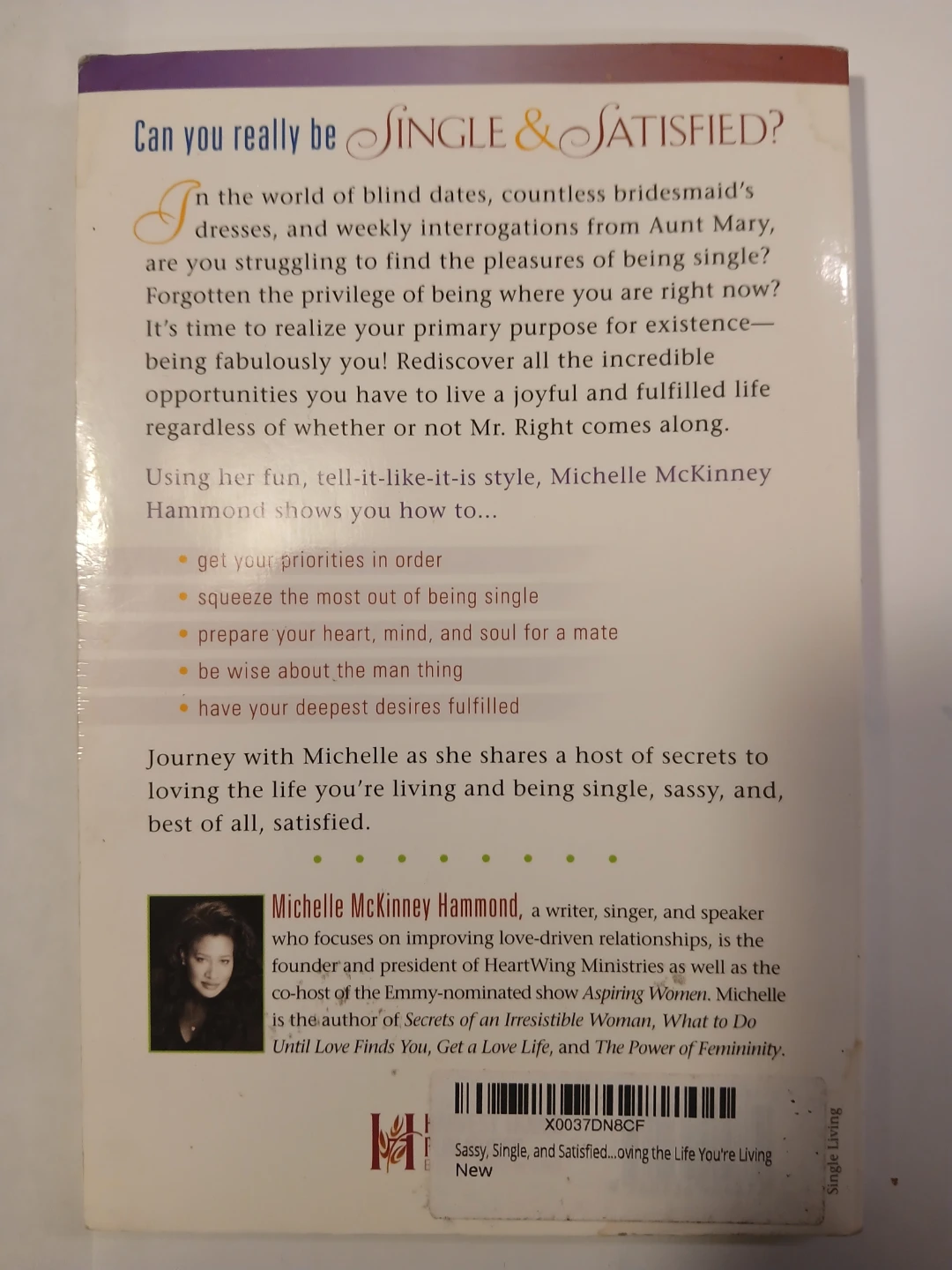 Sassy, Single, & Satisfied by Michelle McKinney Hammond - photo 2