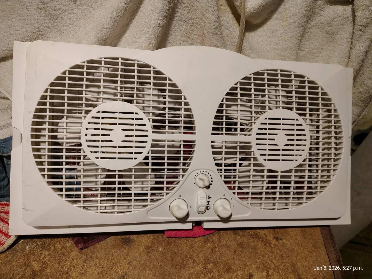 10 inch Deluxe Window Fan with Thermostat