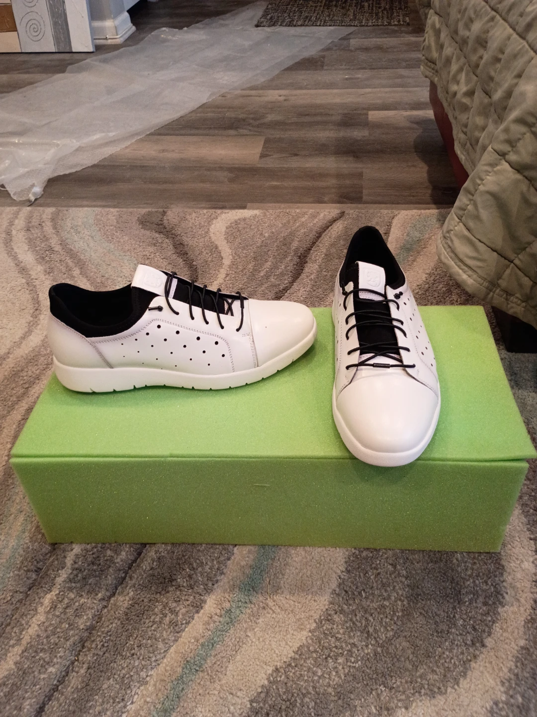 Stacy Adams White Leather Sneakers - photo 3