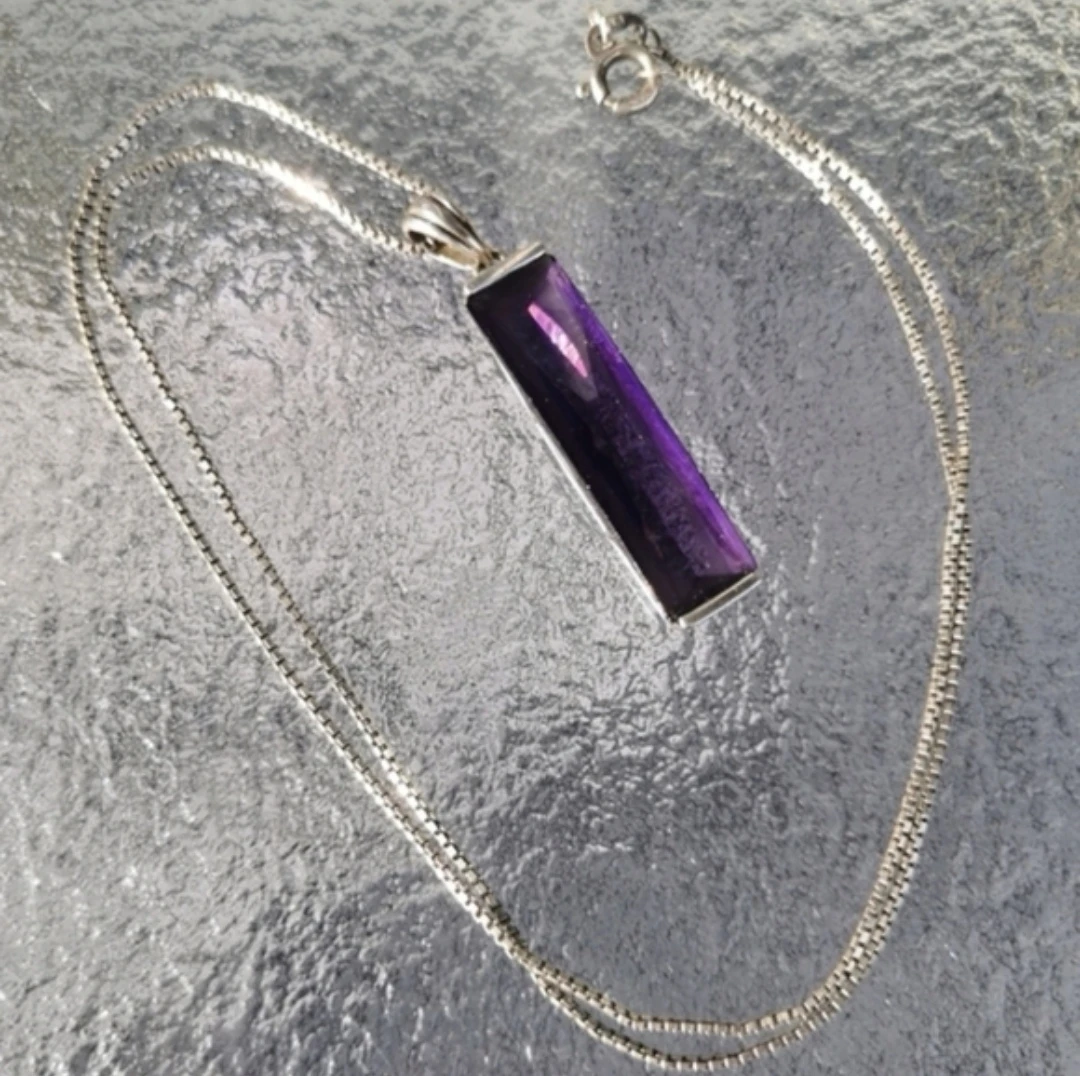 Gem Stone Sterling Silver Necklace - photo 4