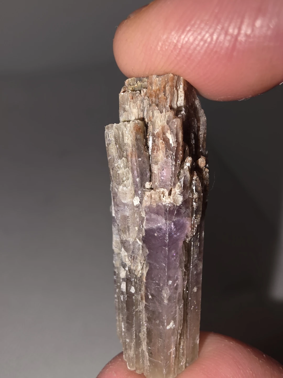 Purple aragonite Specimen - photo 3