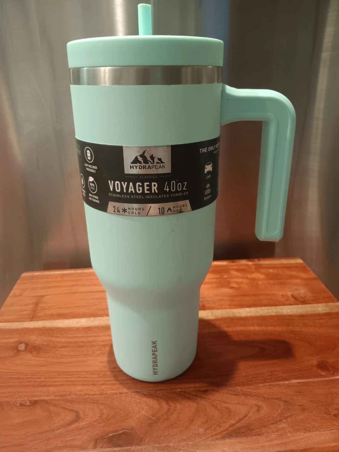 Hydrapeak Voyager 40oz Stainless Steel Insulated Tumbler - Mint