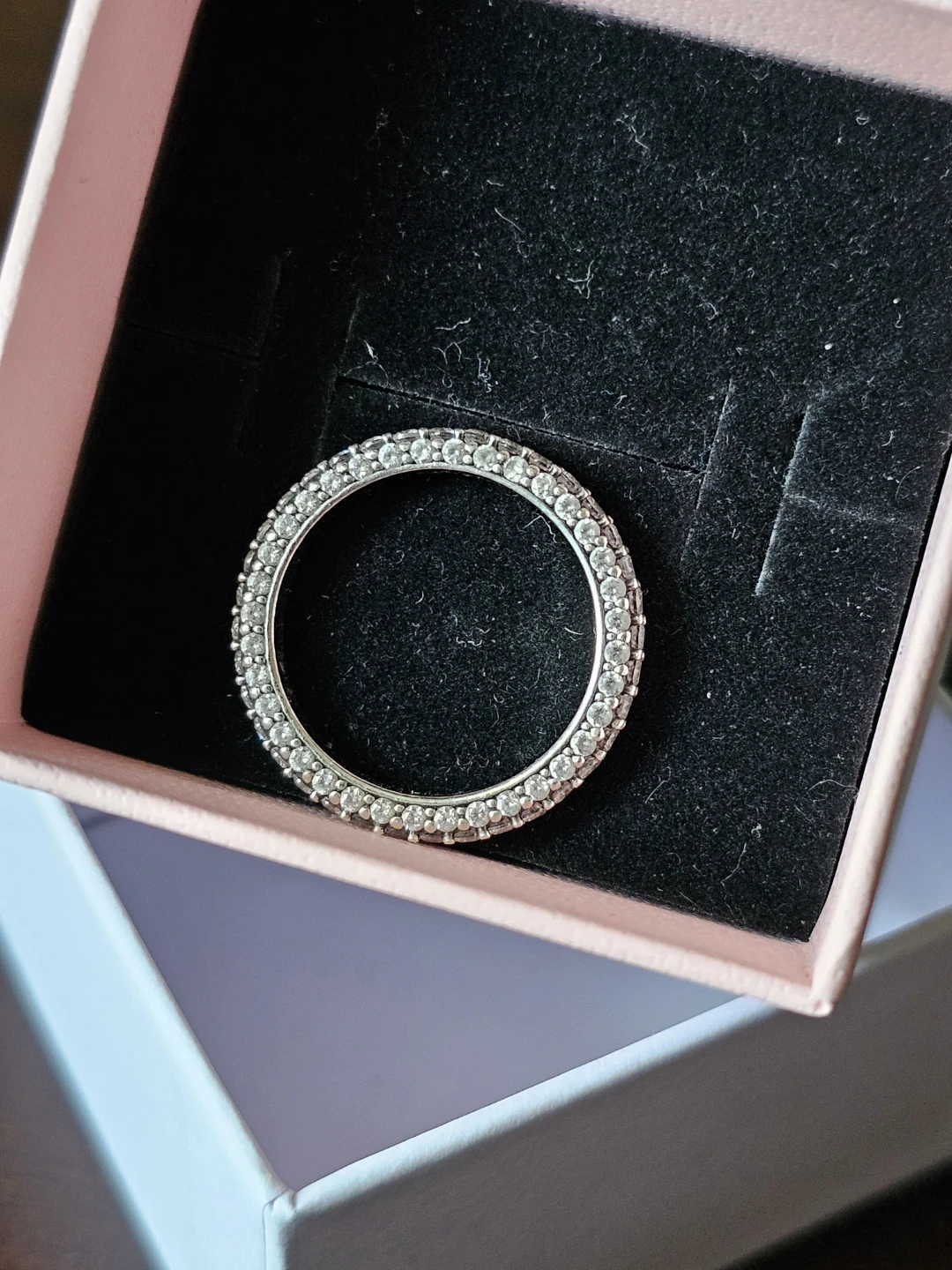 Pandora Timeless Pavé Single-row Ring, Size 6