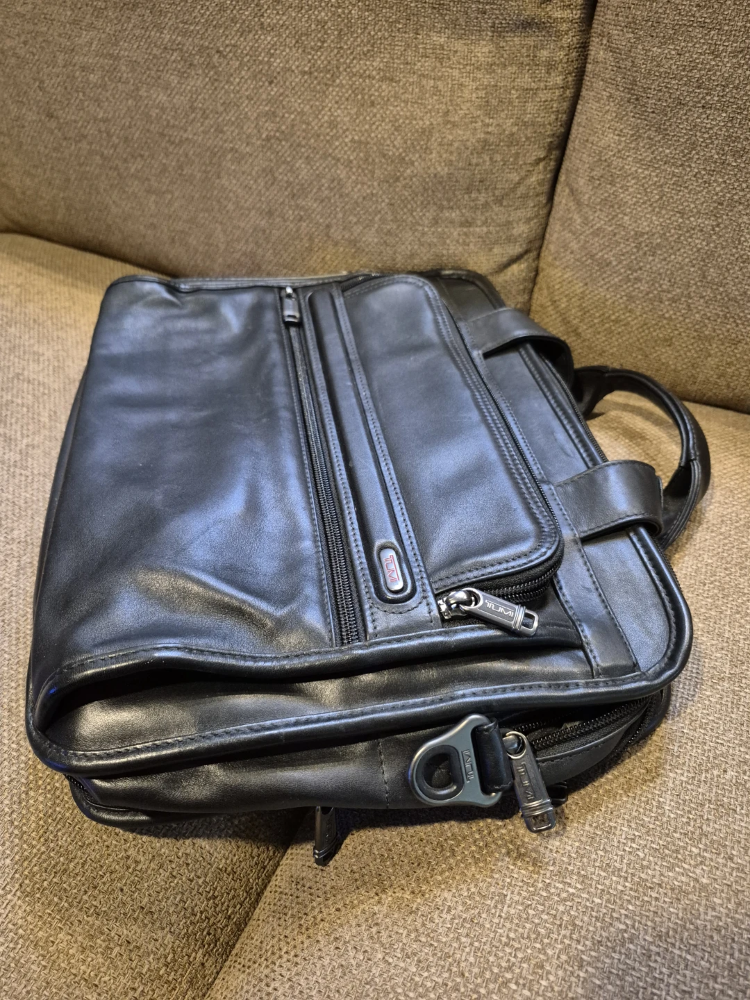 TUMI Nappa leather  Compact laptop briefcase 96121D4 - photo 4
