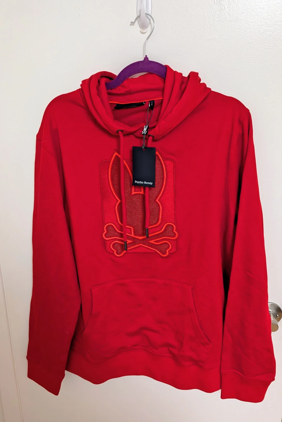 Brand New with Tags Psycho Bunny Red Sweater  - Men's Large - photo 3