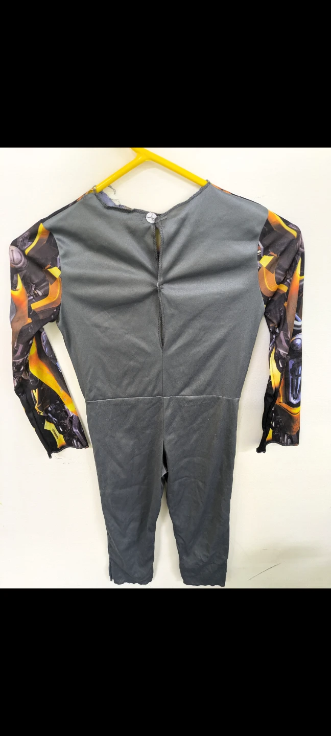 Kids Bumblebee Transformers Costume Jumpsuit - photo 2