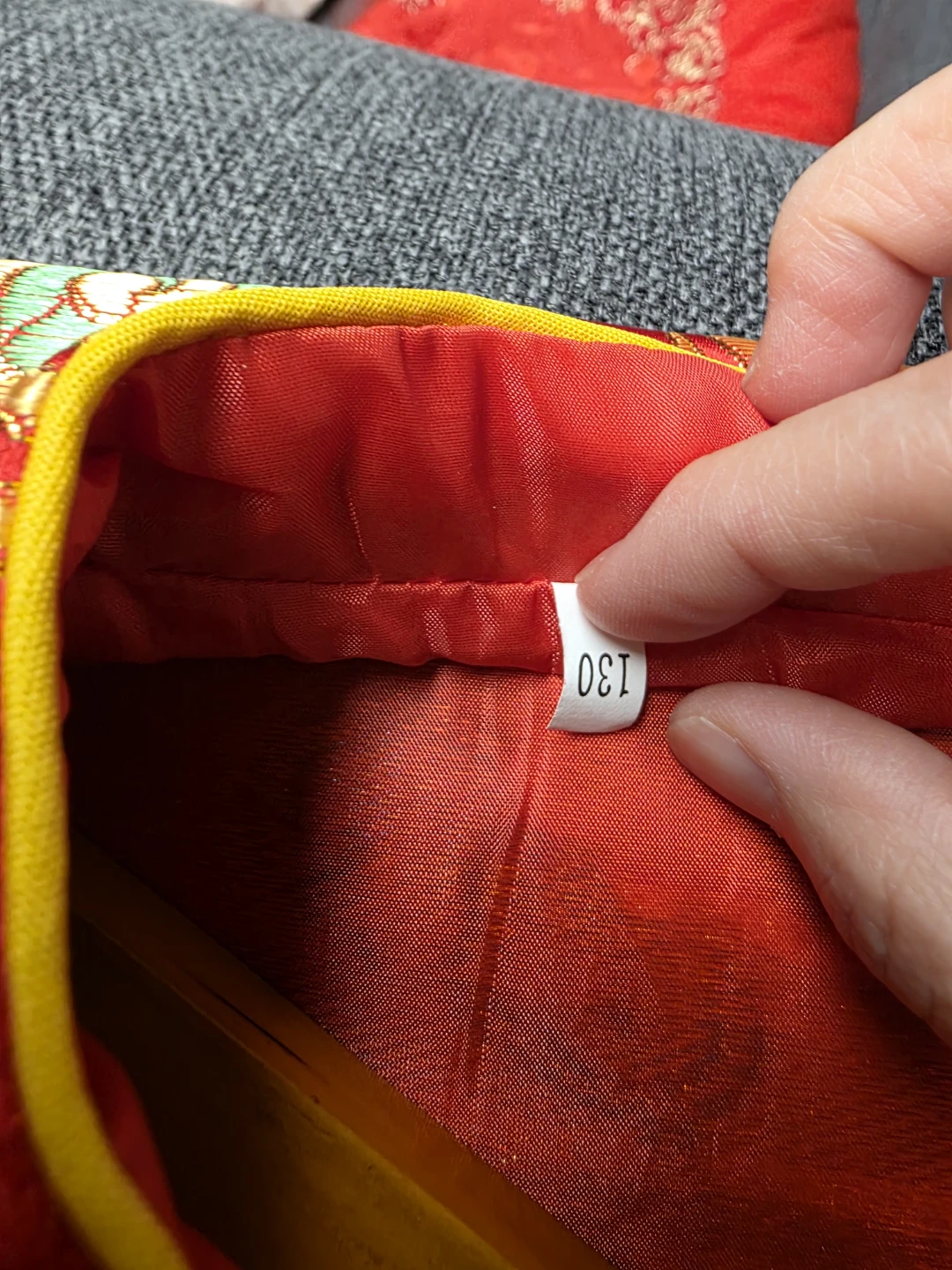 Kids Red Dragon Chinese Jacket size 130 (8) - photo 3