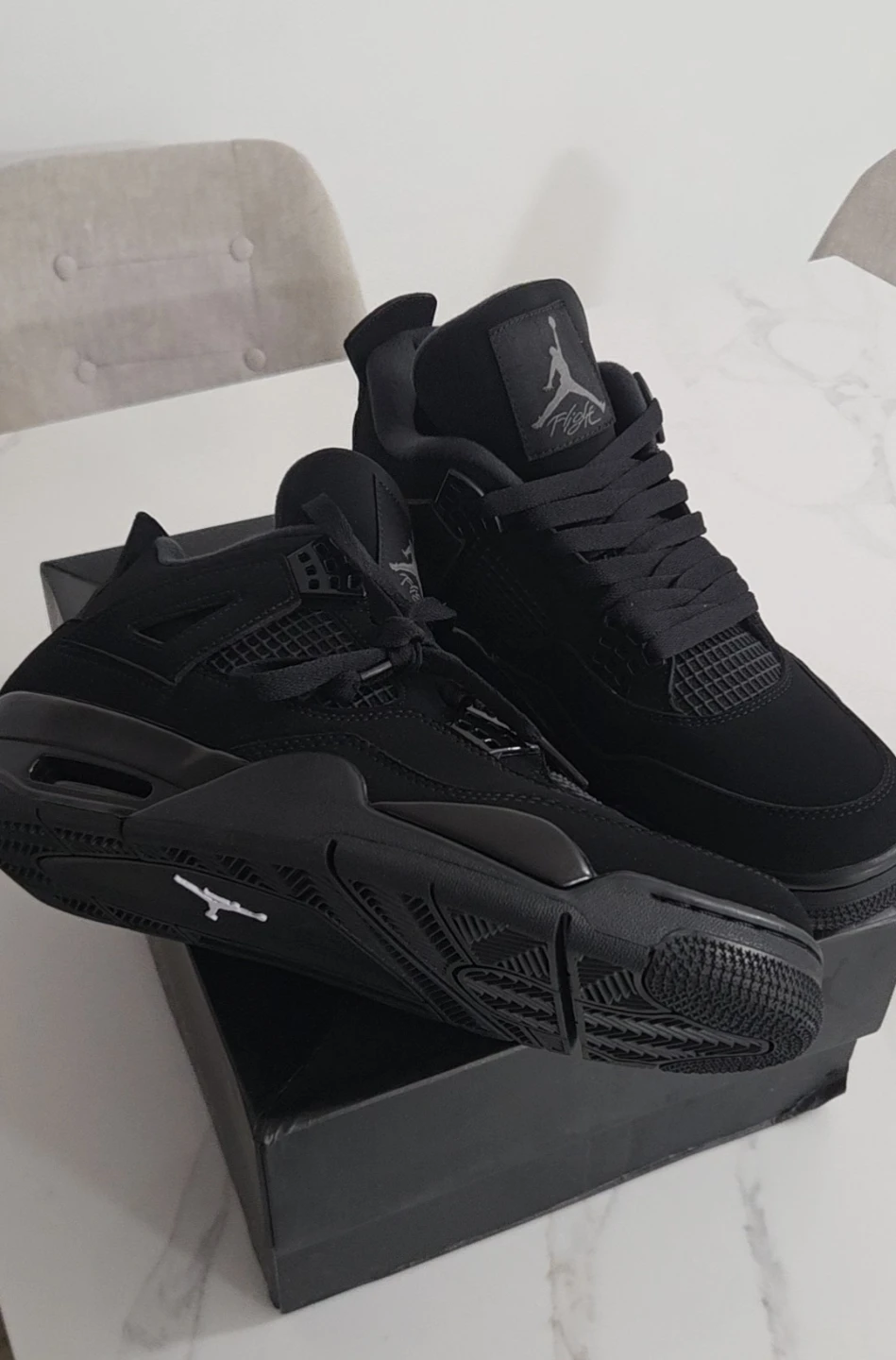 Air Jordan 4 "Black Cat" Sneakers - photo 5