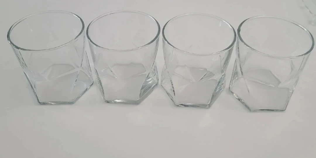 4 Libbey Rhombus Tumbler Glasses - 352ml - photo 4