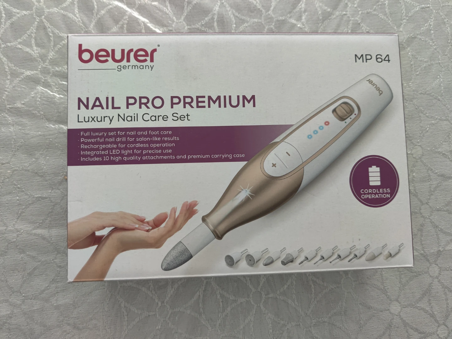 Beurer MP 64 Nail Pro Premium Luxury Nail Care Set