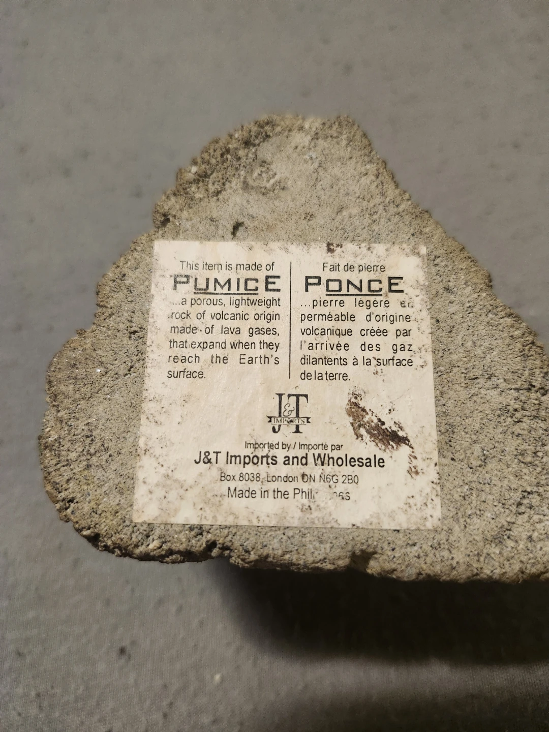 Pair of Pumice and Metal Tealight Holders - photo 4
