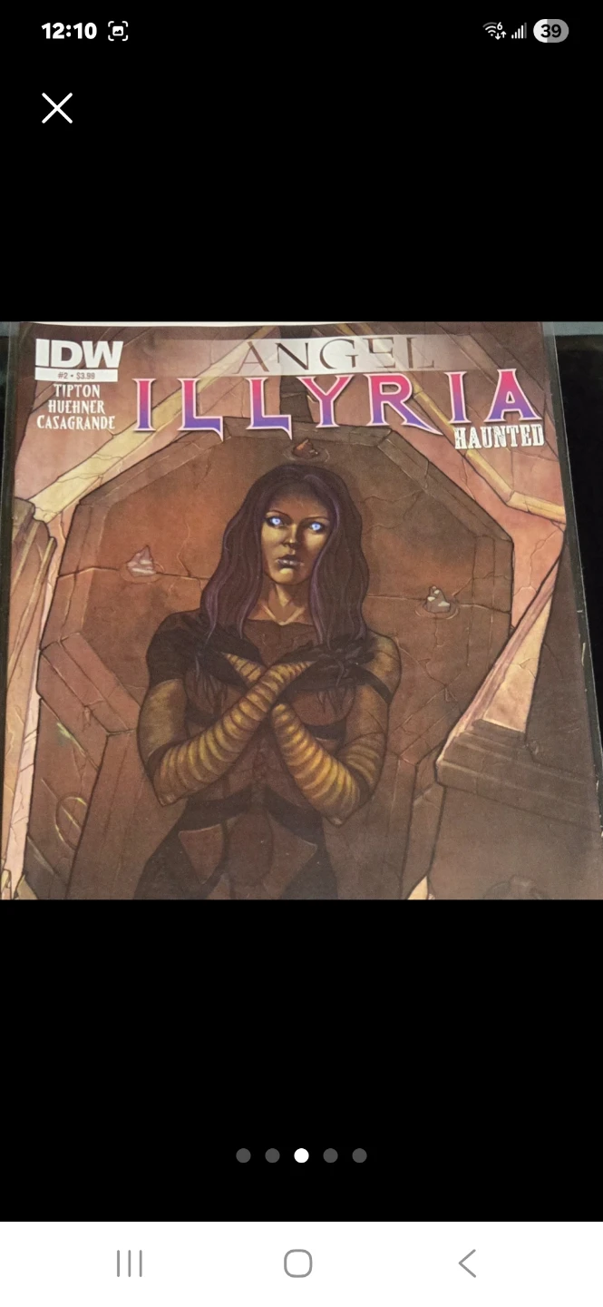 Angel Illyria Haunted Comic Book Collection - photo 5