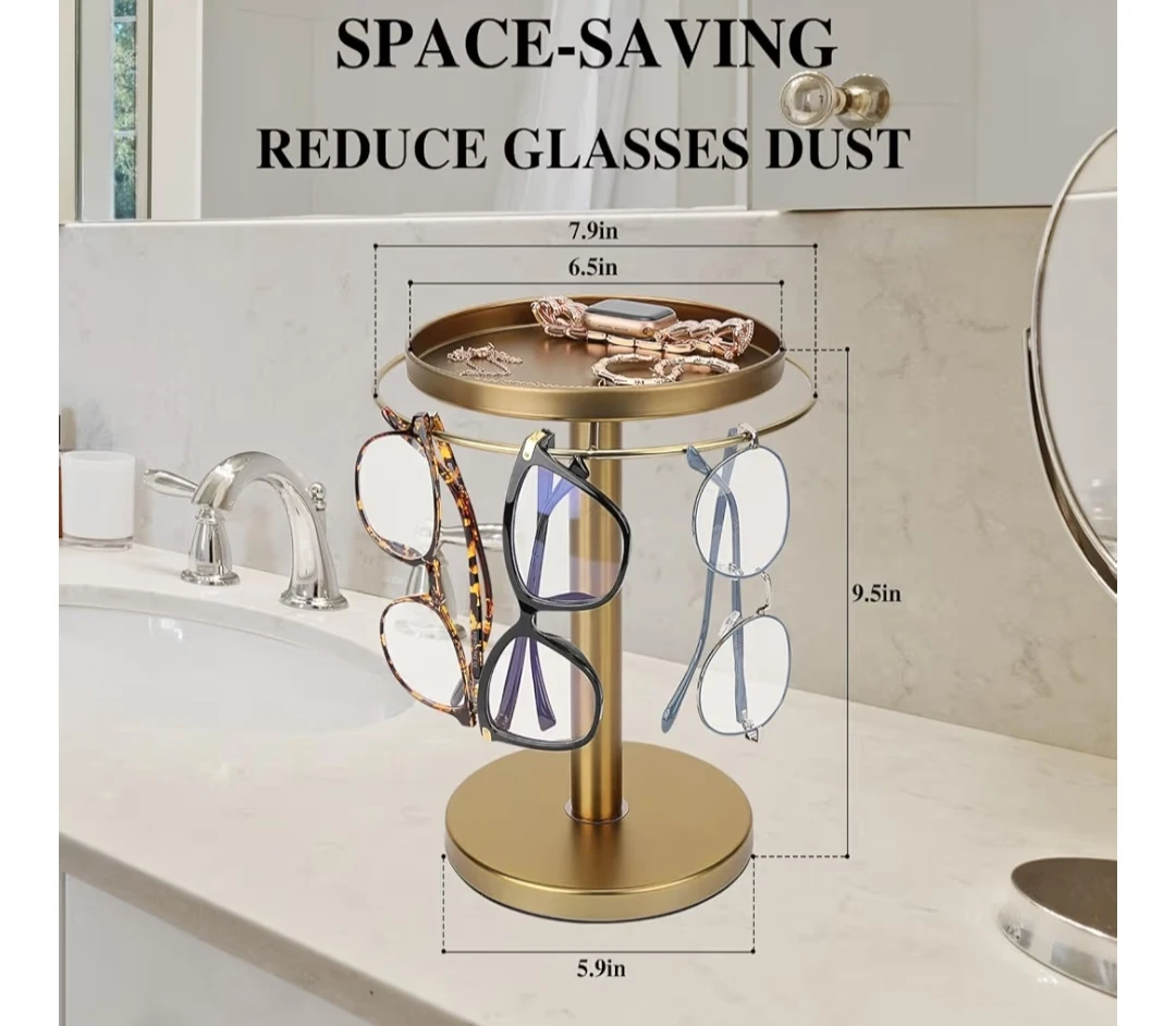 Gold Eyeglass and Sunglass Display Stand - photo 3