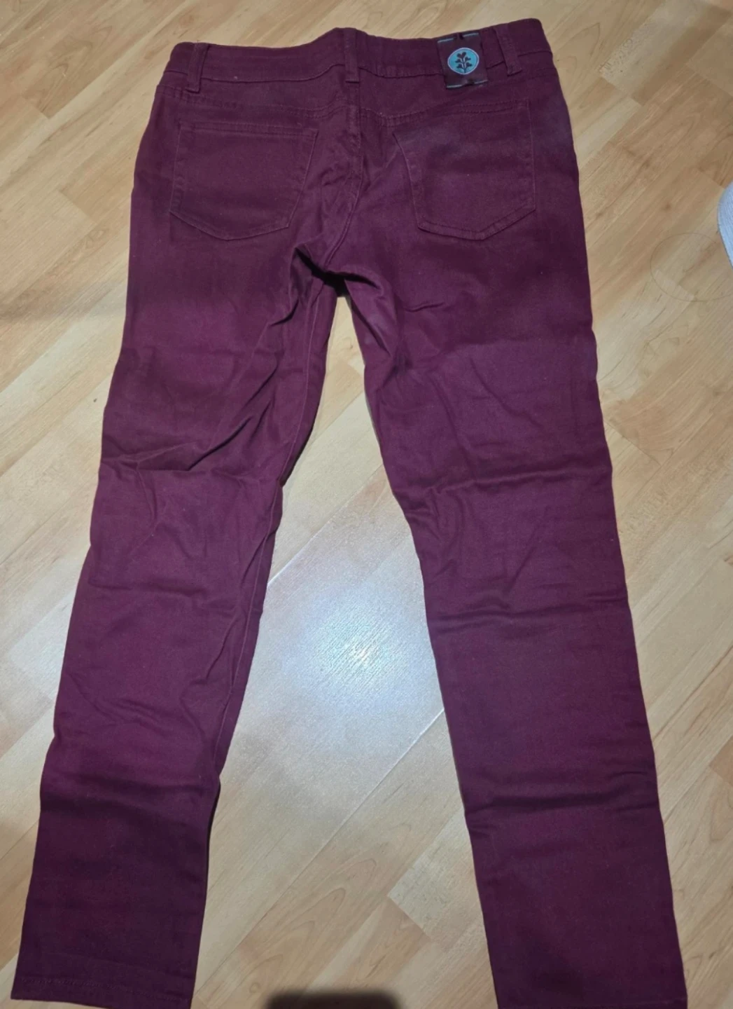 Velvet Heart Burgundy Skinny Jeans Size 28 - photo 2