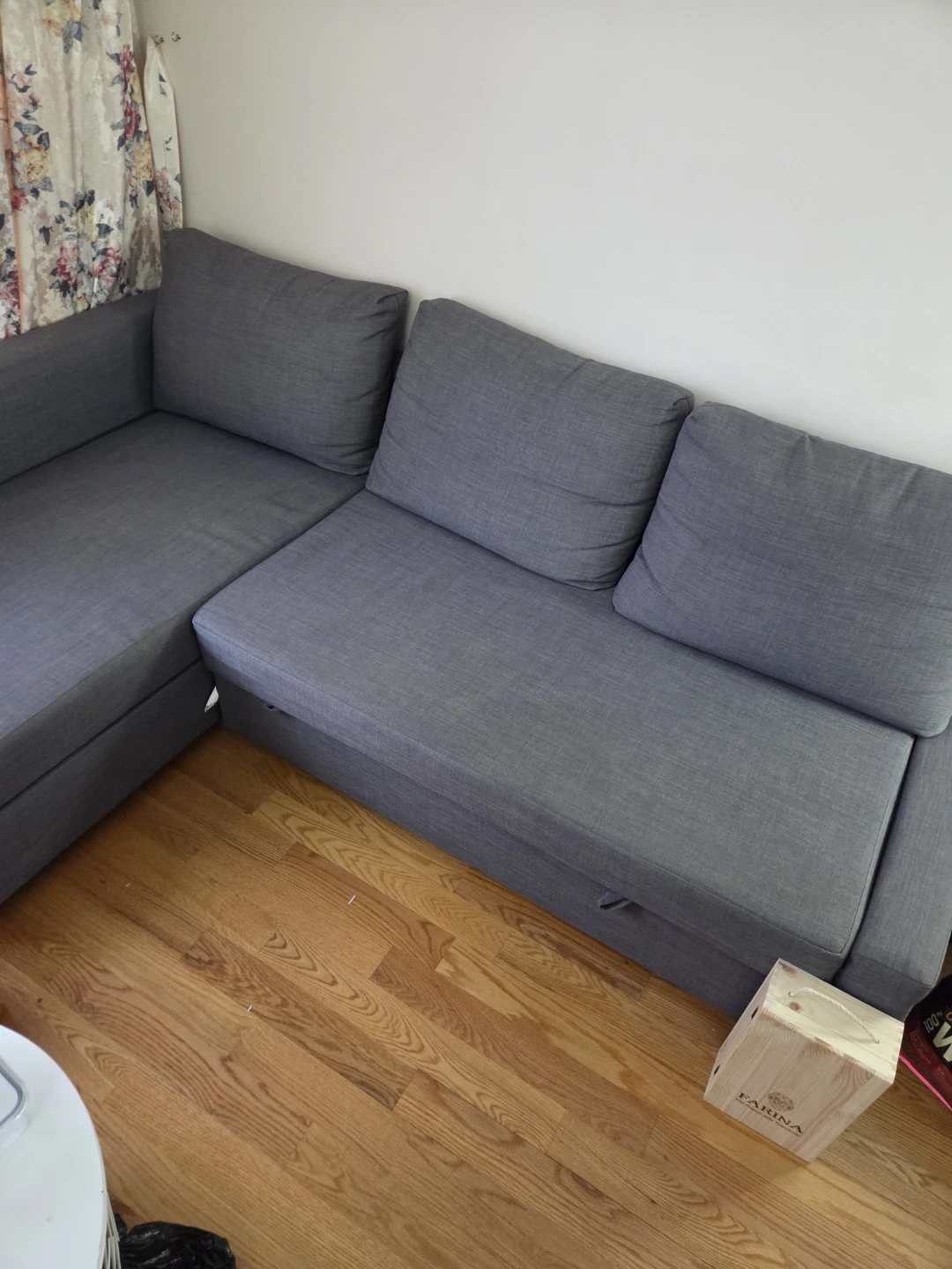 IKEA FRIHETEN Corner Sofa Bed with Storage - photo 2