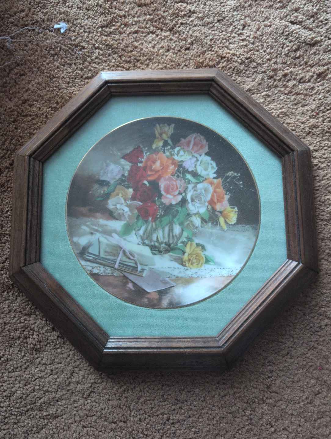'Roses in the Flowers of Your Garden' Collector Plate