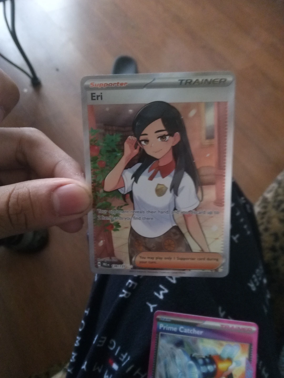 Pokemon Eri Trainer Card
