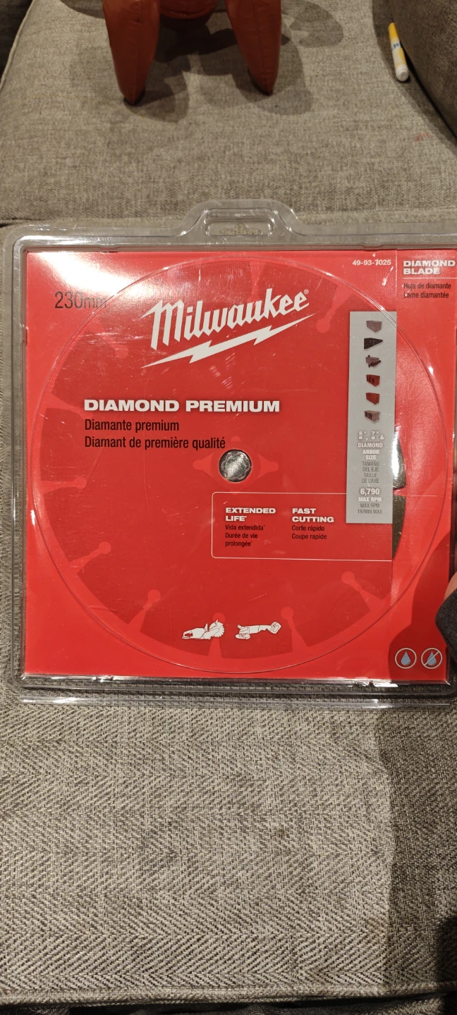 Milwaukee Diamond Premium 230mm Diamond Blade