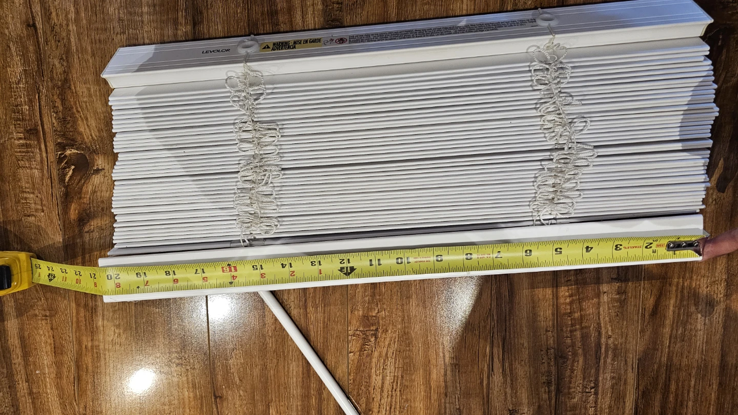 Levolor White Window Blinds - photo 4