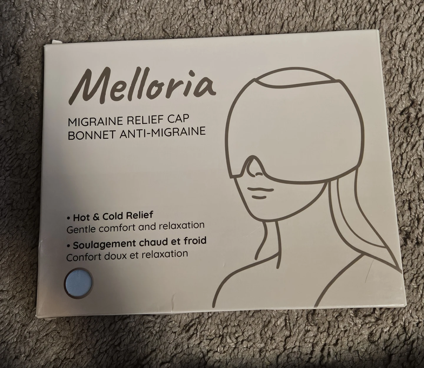 Melloria Migraine Relief Cap - Hot & Cold Therapy