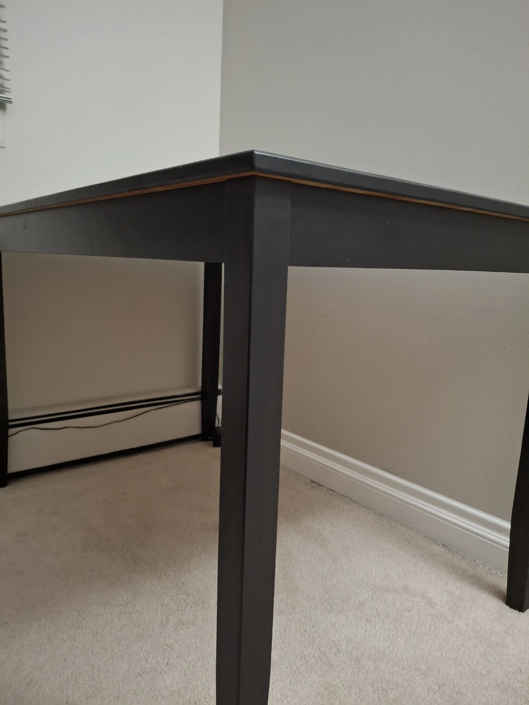 Ikea Dinning table black. - photo 3