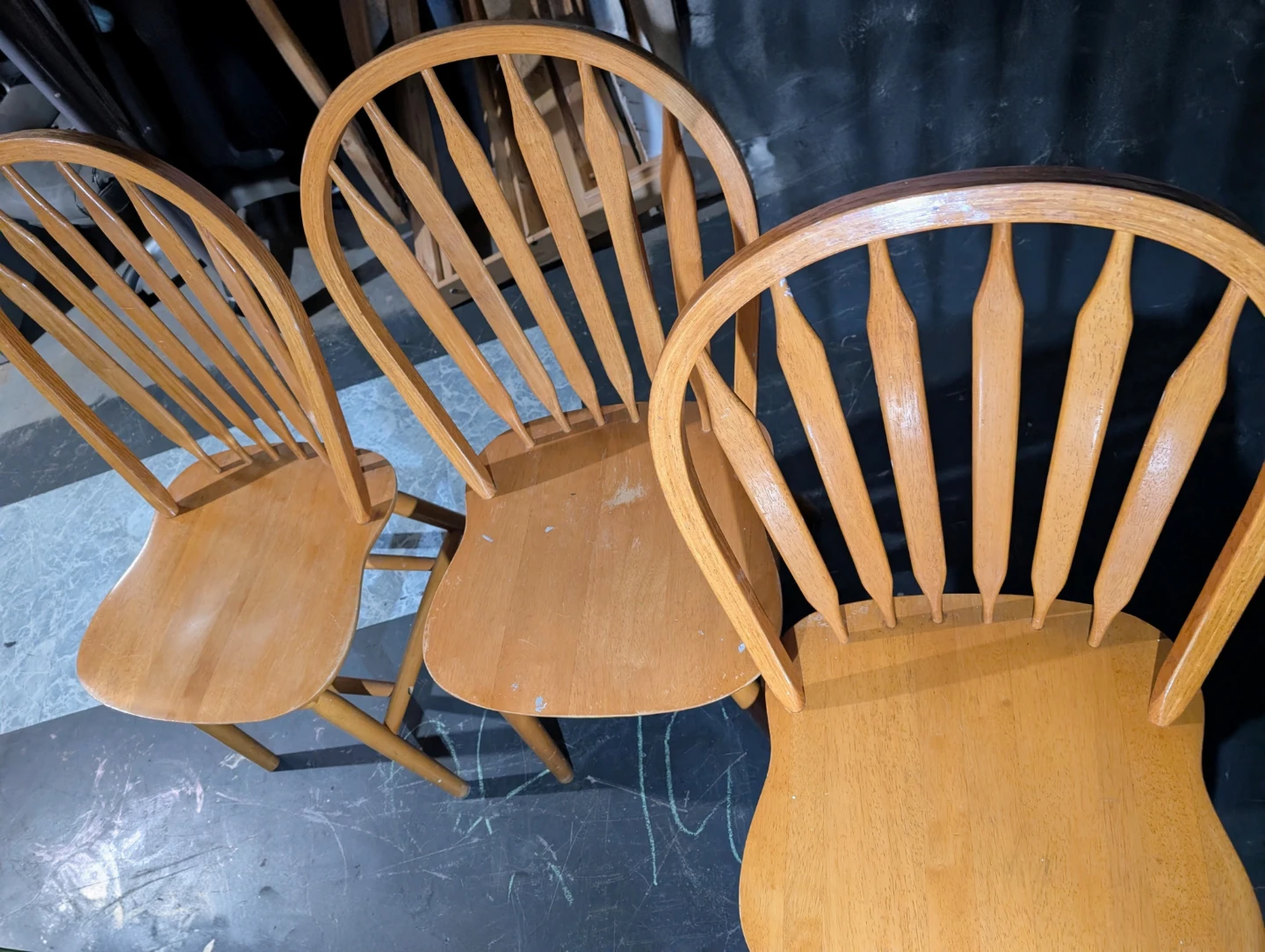 Wooden Extendable Dining Table and Chairs - photo 2
