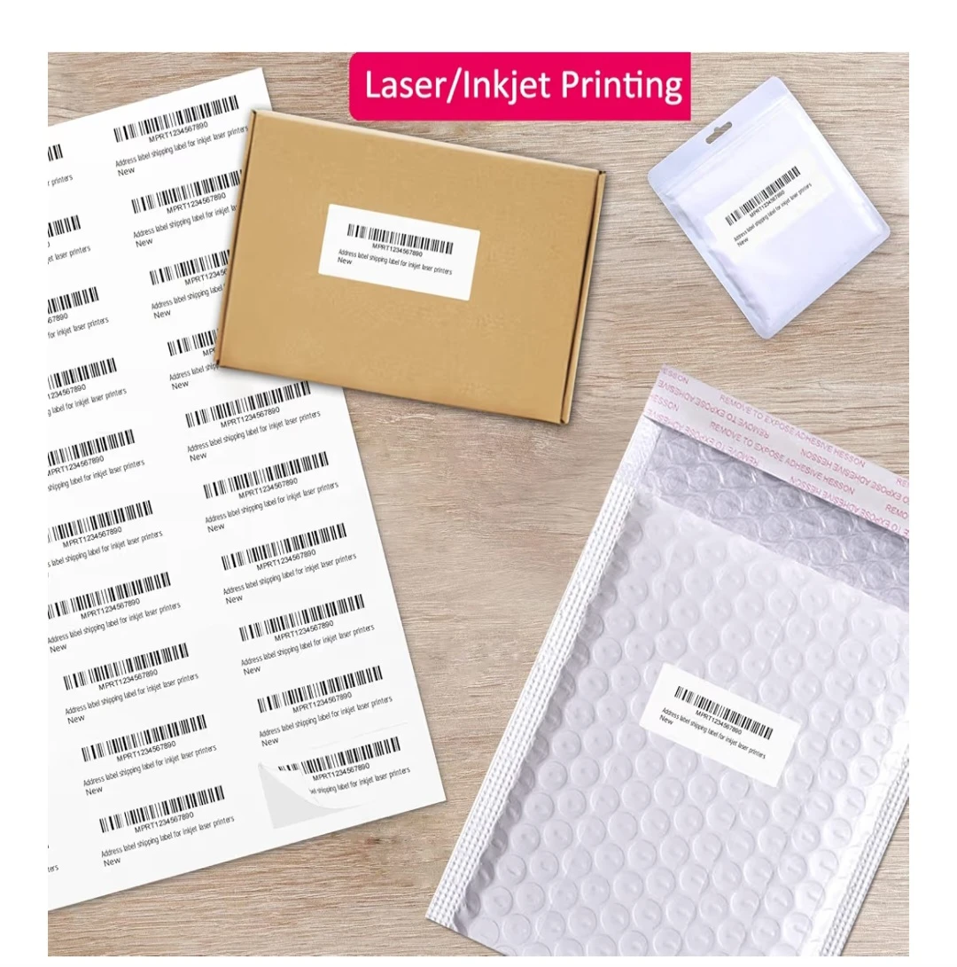 1" x 2-5/8" Shipping Address Labels 1500 Label Stickers - photo 3