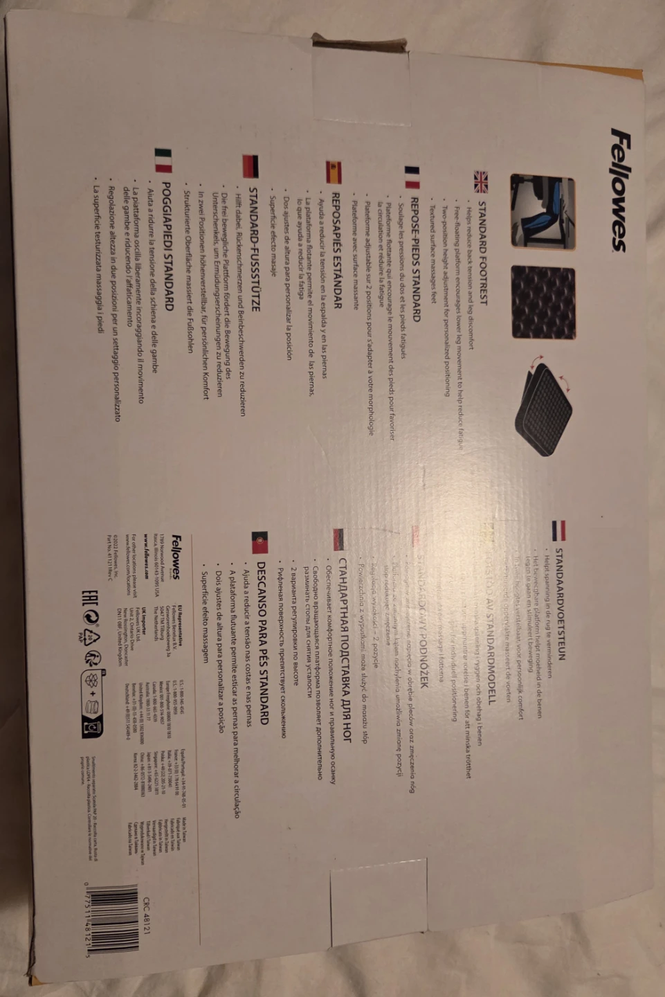 Fellowes Standard Footrest"🏆" - photo 4