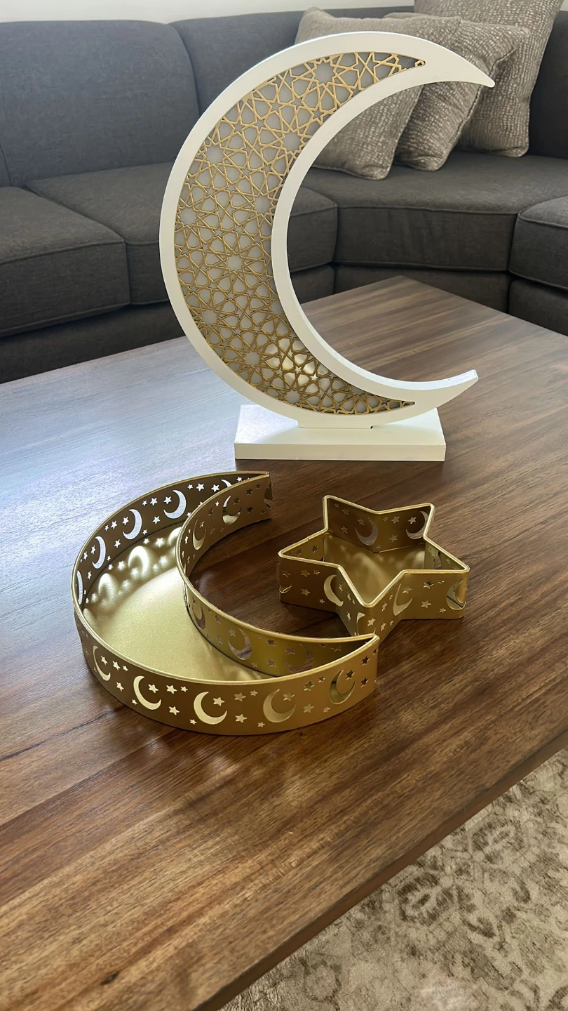 Decorative Moon and Star Trays