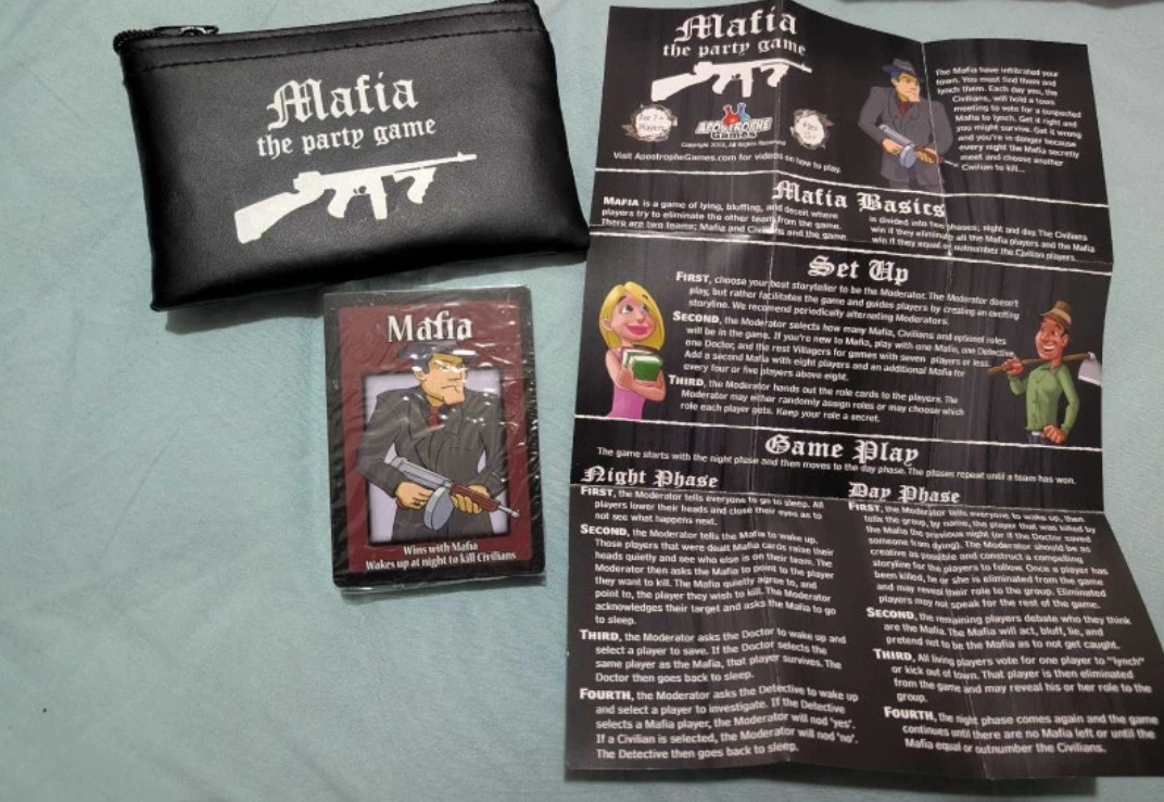 Mafia: The Party Game (brand new/original packaging) - photo 3