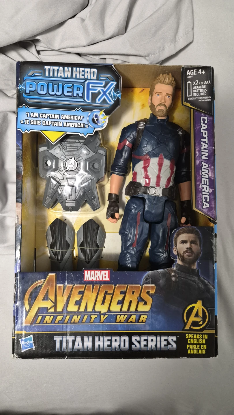 Electric Marvel Avengers Action Figure - NEW