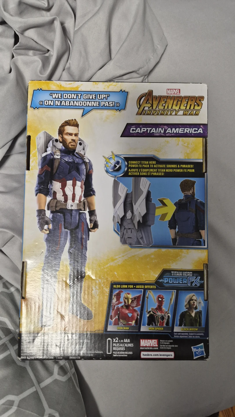 Electric Marvel Avengers Action Figure - NEW - photo 2