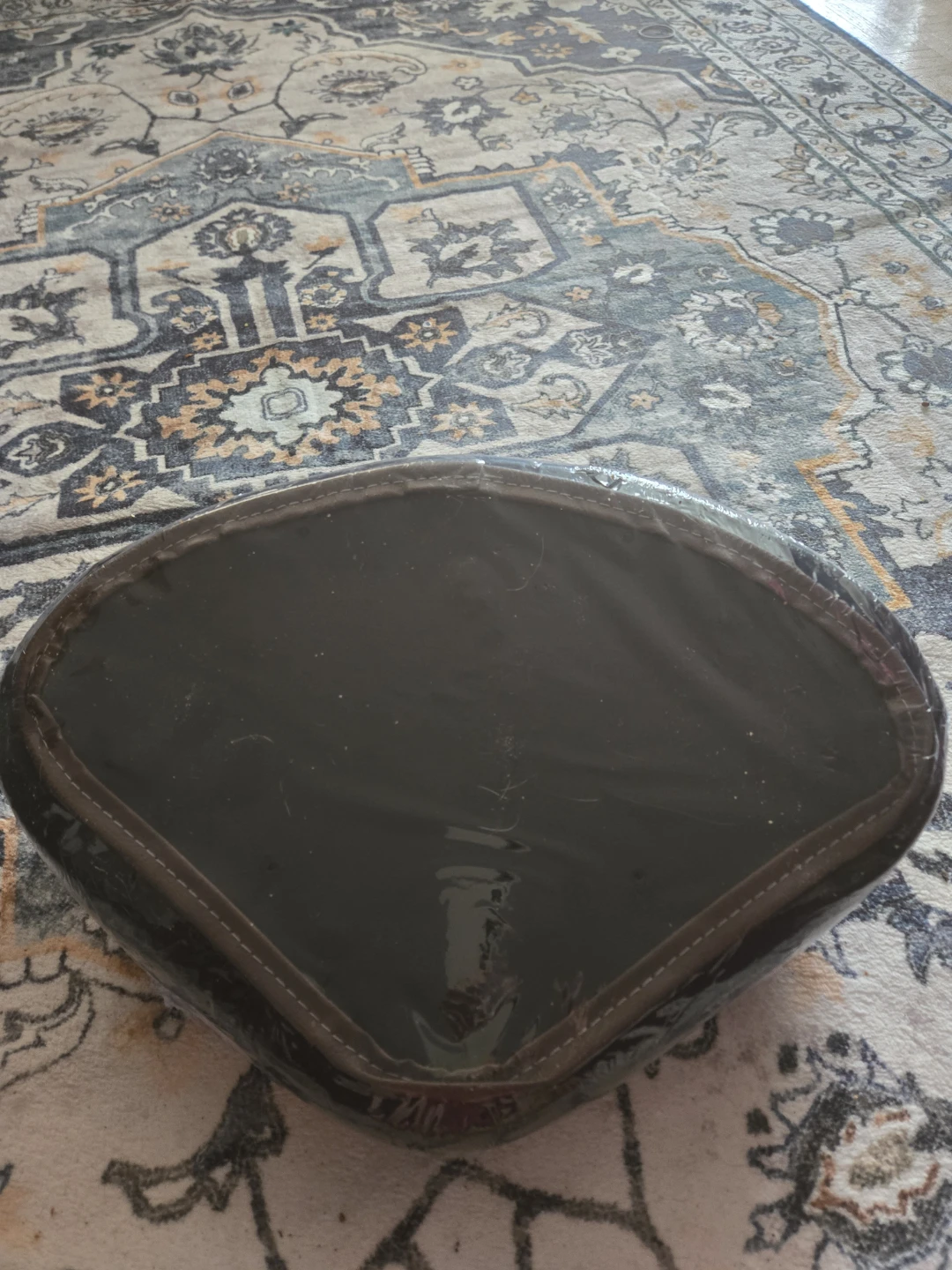 Black Carbon Fiber Style Seat Cushion - photo 2