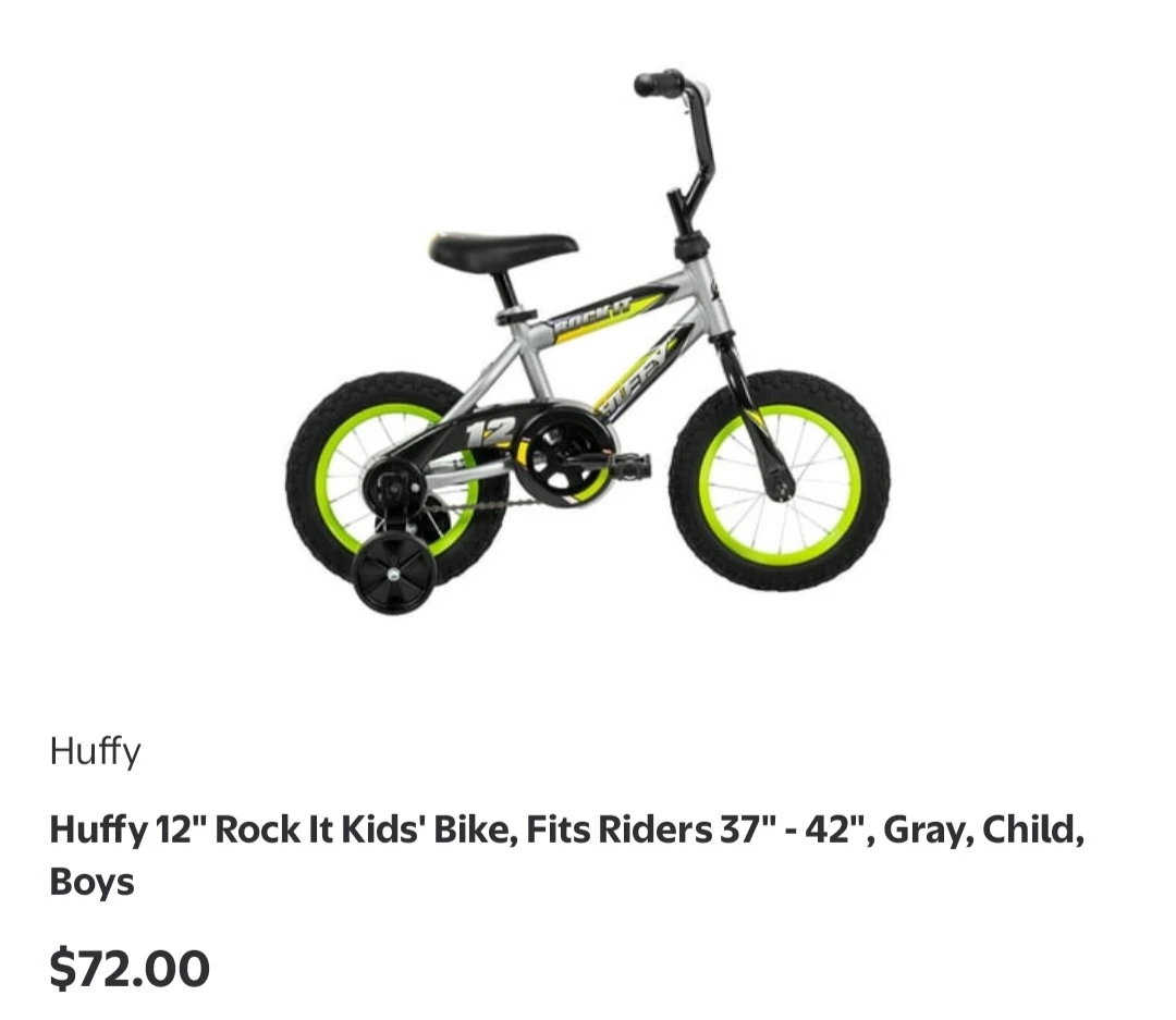 Huffy 12" Rock It Kids' Bike - photo 2