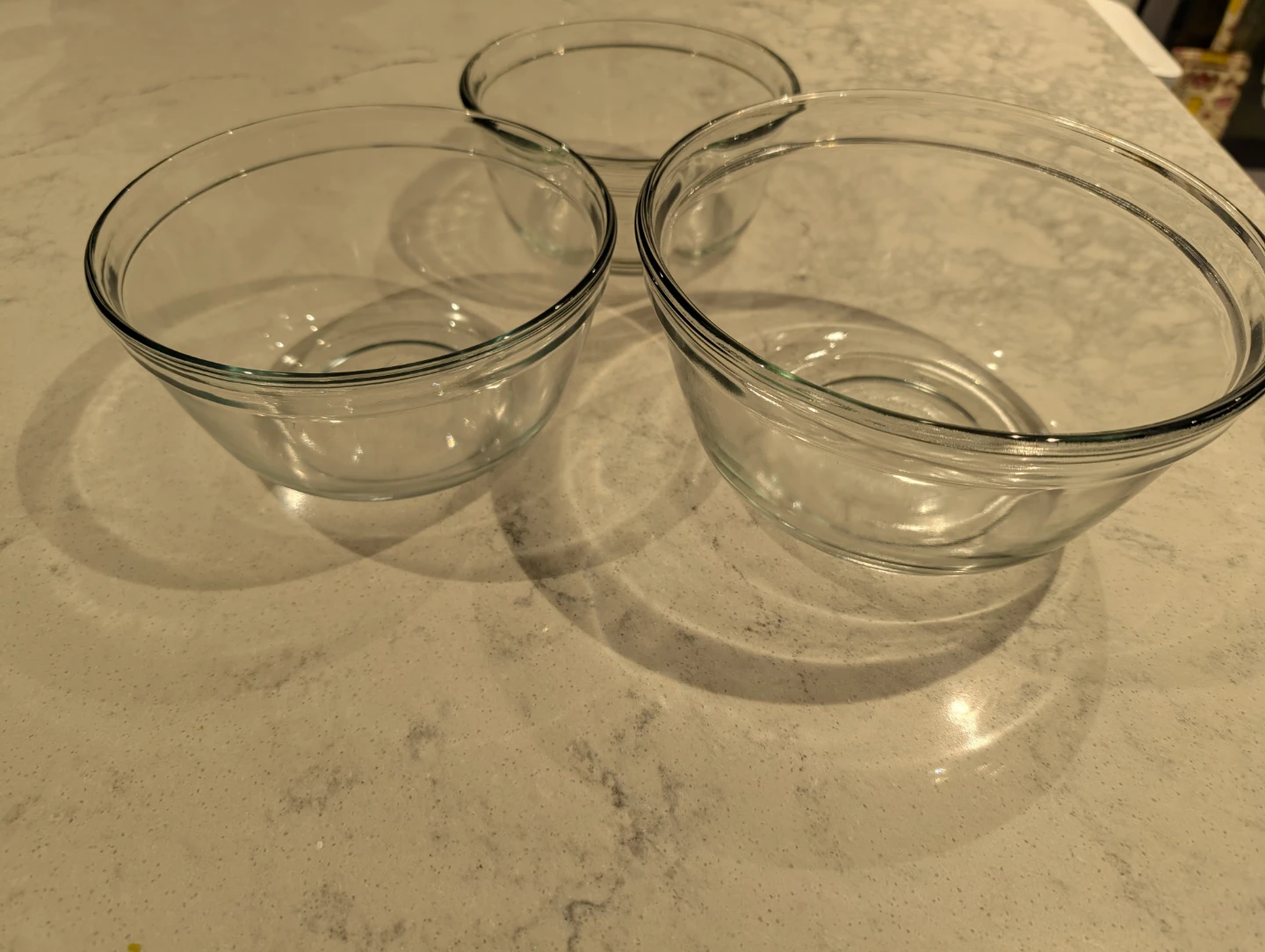 Pyrex Glass Mixing Bowls