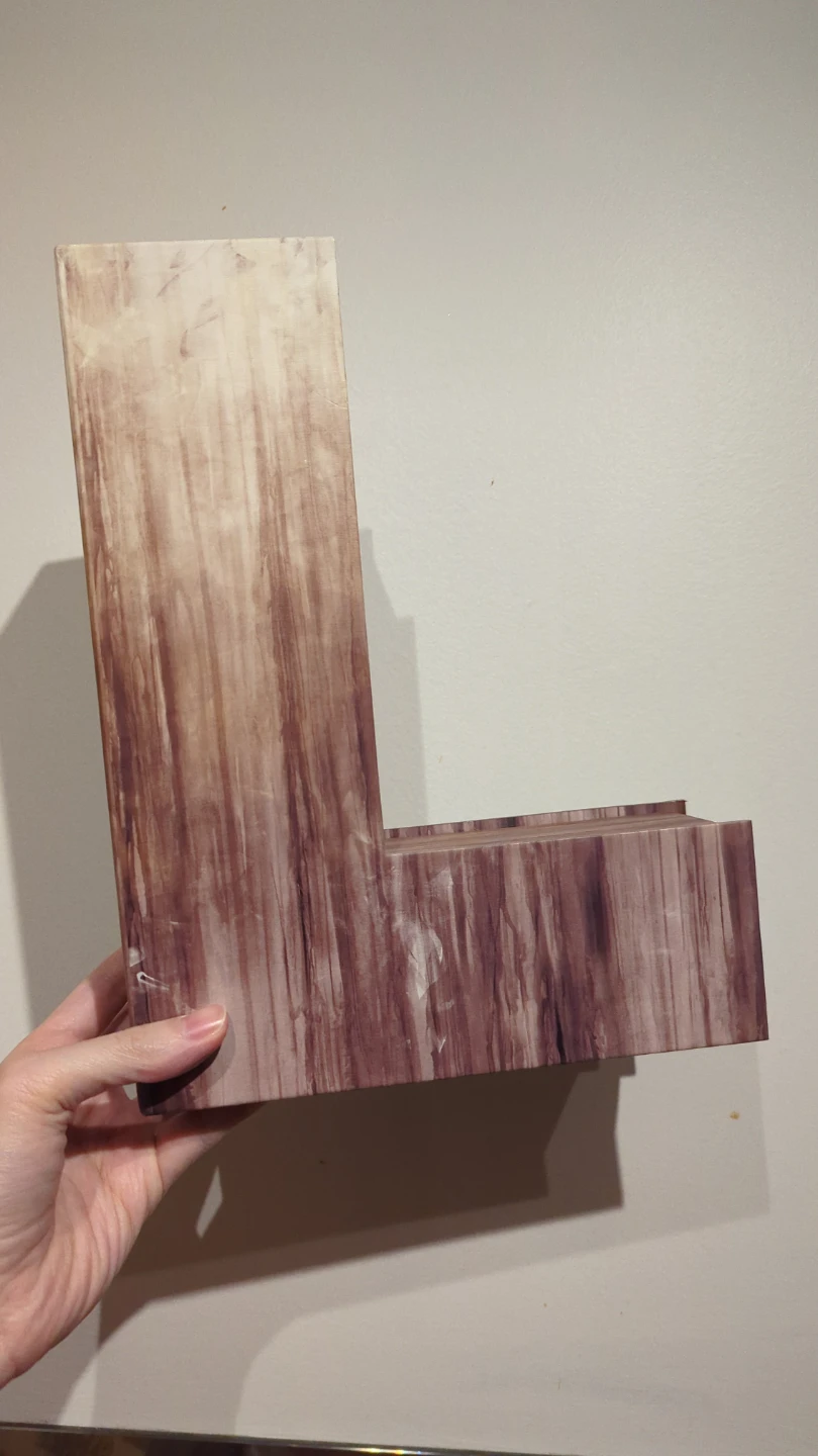 🏆 Letter Box shaped in the letter L