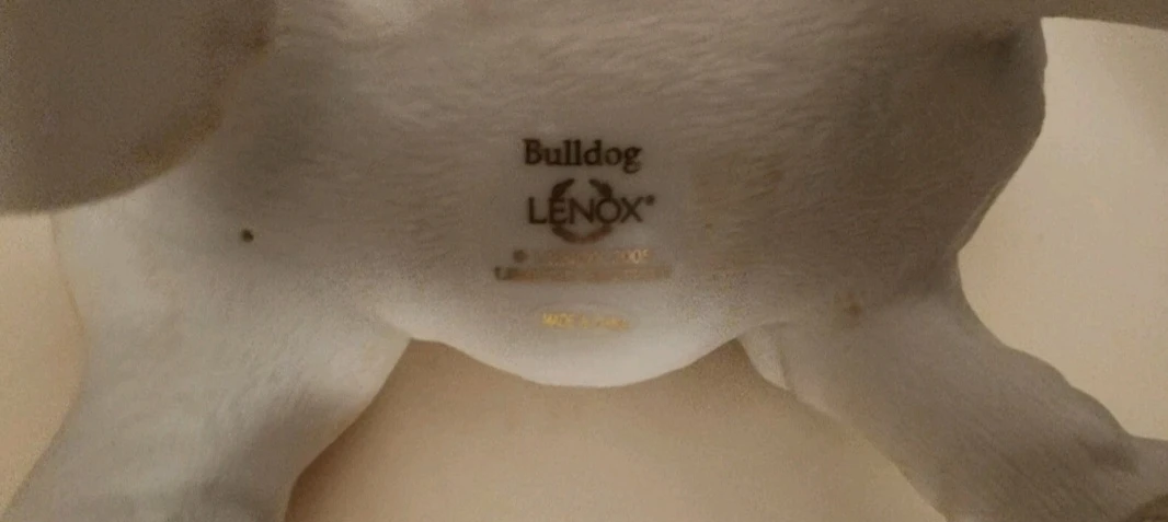 Lenox Bulldog Figurine Set - photo 3