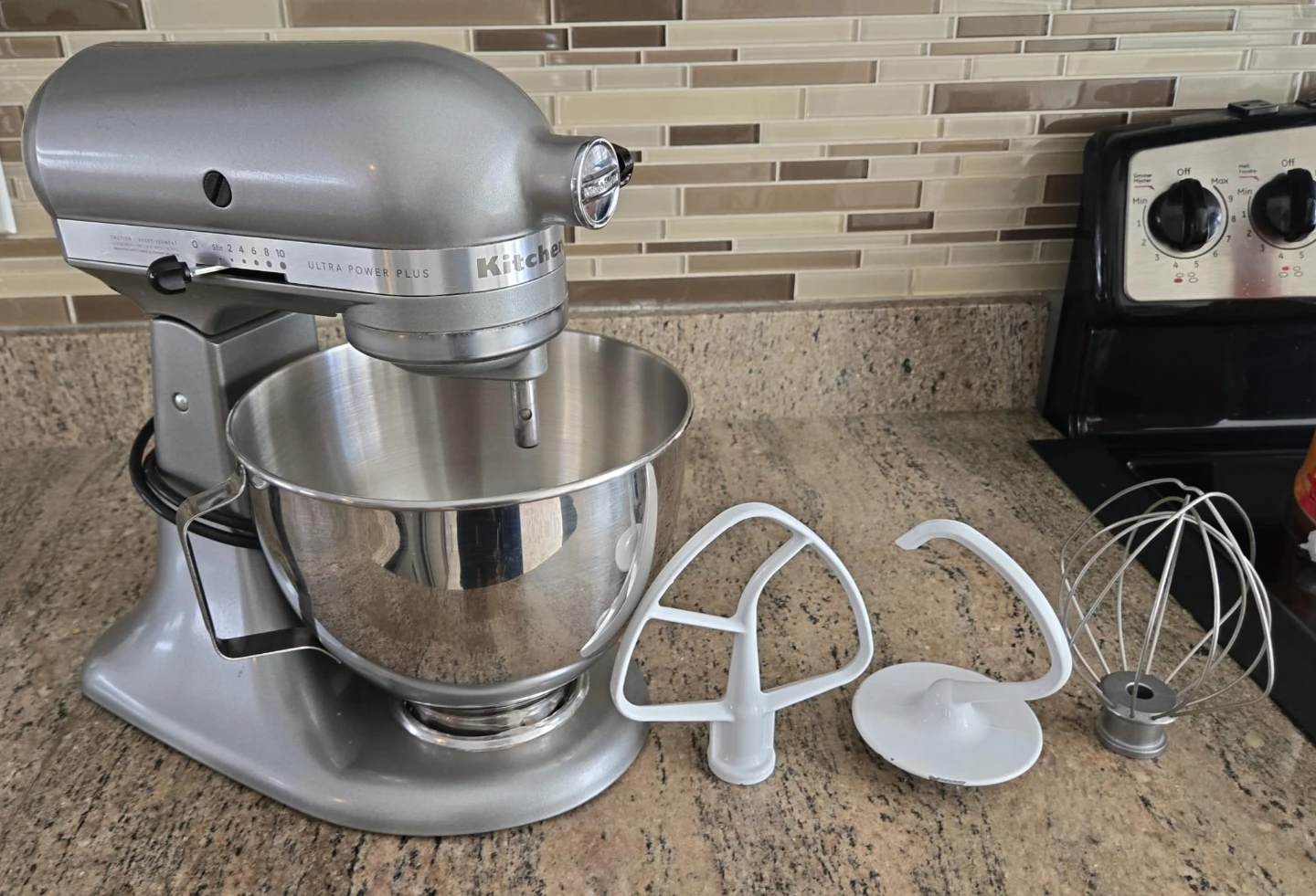 KitchenAid Ultra Power Plus Stand Mixer - Silver 4.5 quarts