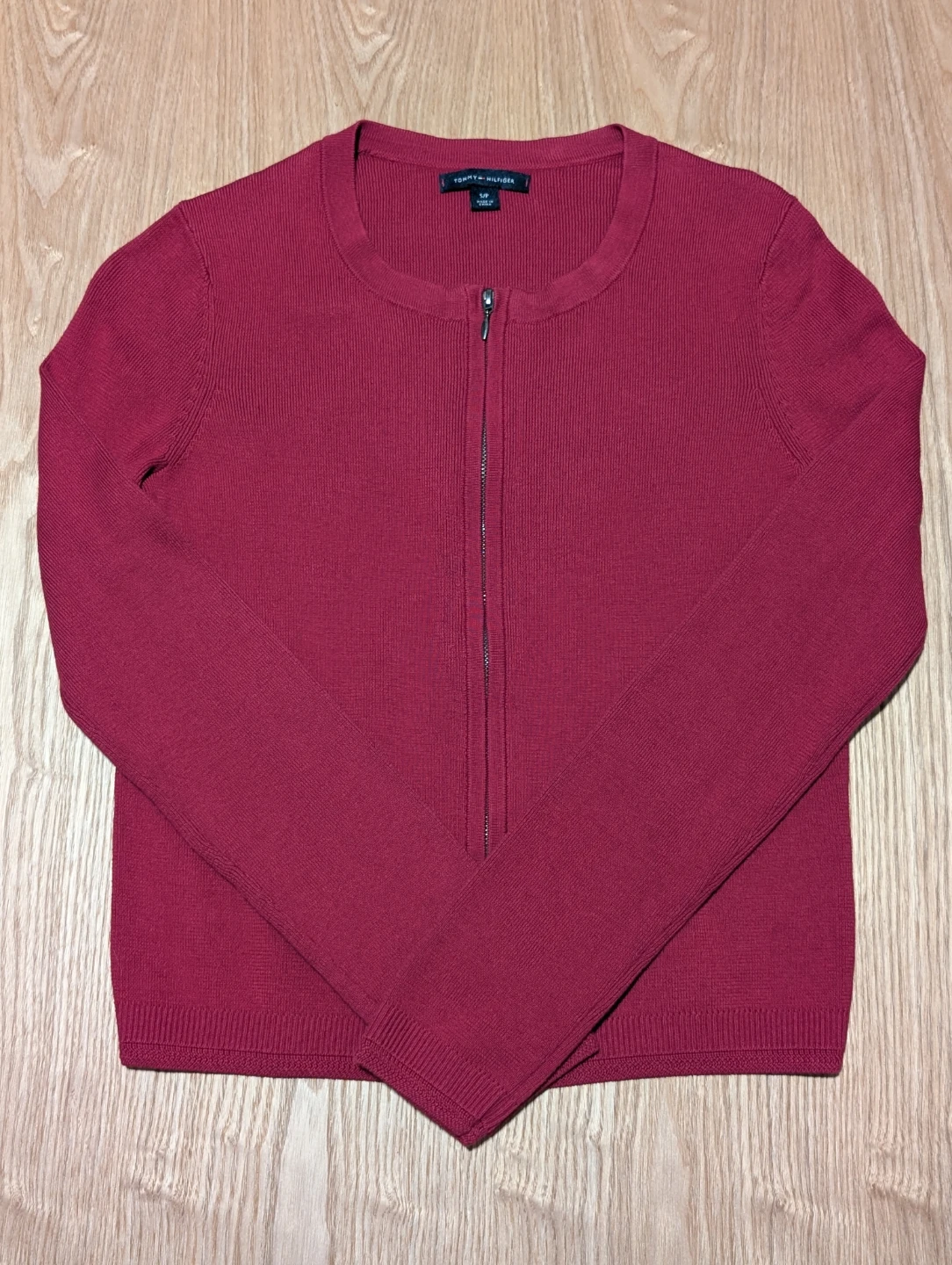 NEW: Womens Tommy Hilfiger Zip-Up Cardigan - Size S 🏆