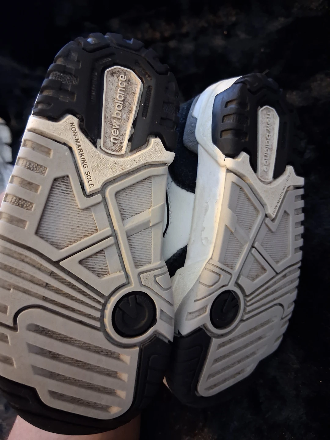 New Balance 550 Toddler Shoes White/Black - photo 3