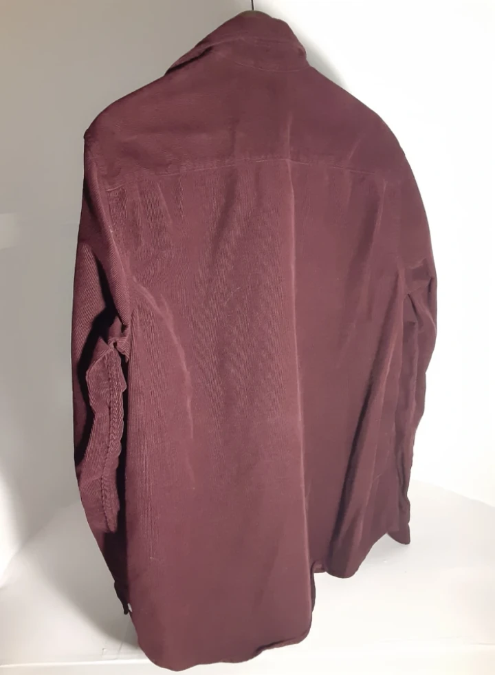 Corduroy Long Sleeve Shirt | H&M - S: M/M - photo 3