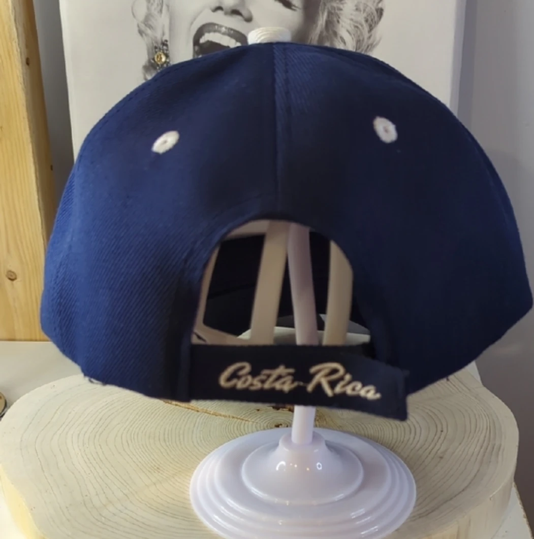 Navy Blue Costa Rica Pura Vida Embroidered Baseball Cap - photo 4