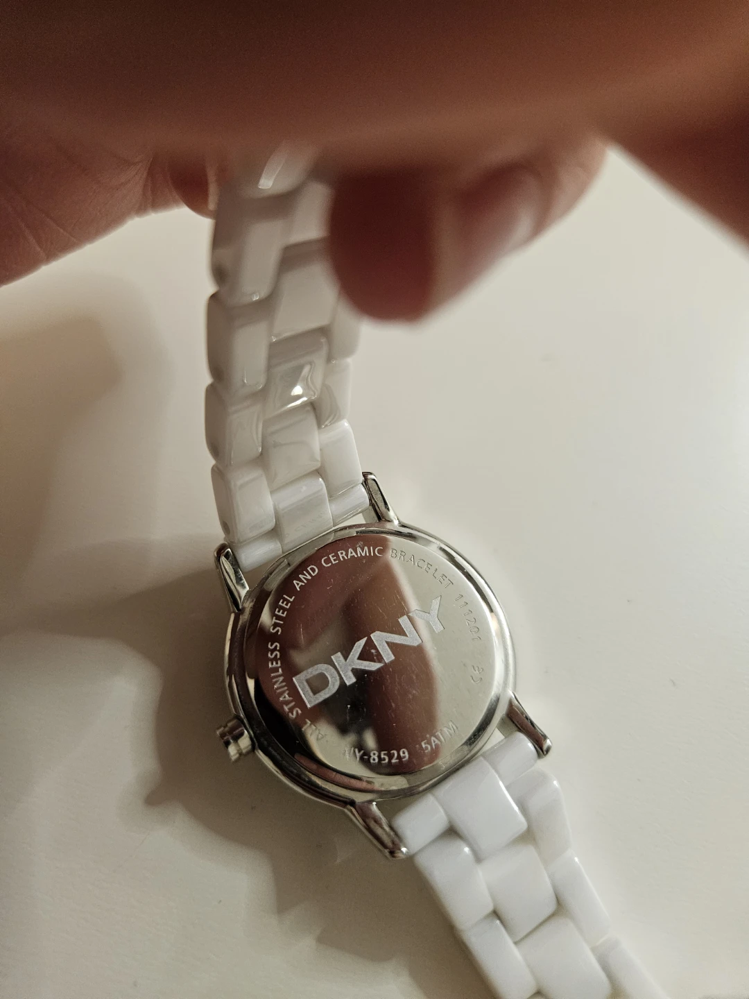 DKNY White Ceramic Bracelet Watch (No Case) - photo 2