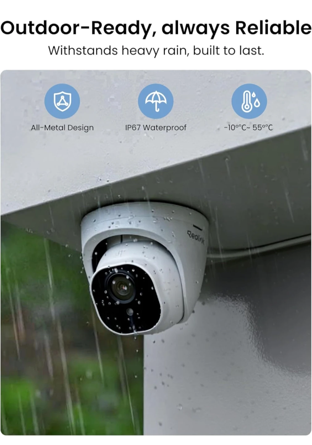 Reolink 4K Security Camera System with 2TB Hard Drive