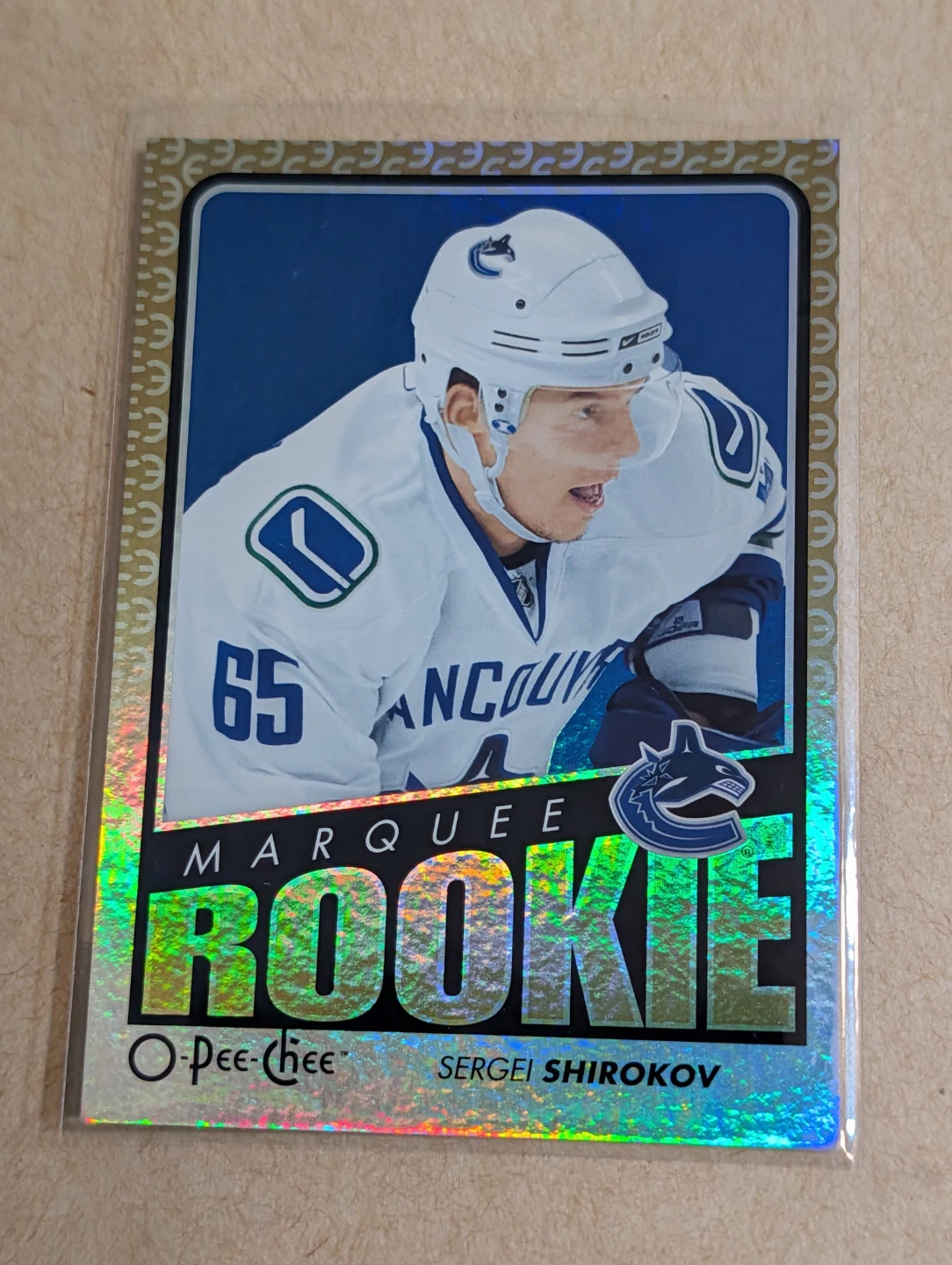 Sergei Shirokov 2009-10 O-Pee-Chee Marquee Rookie Hockey Card