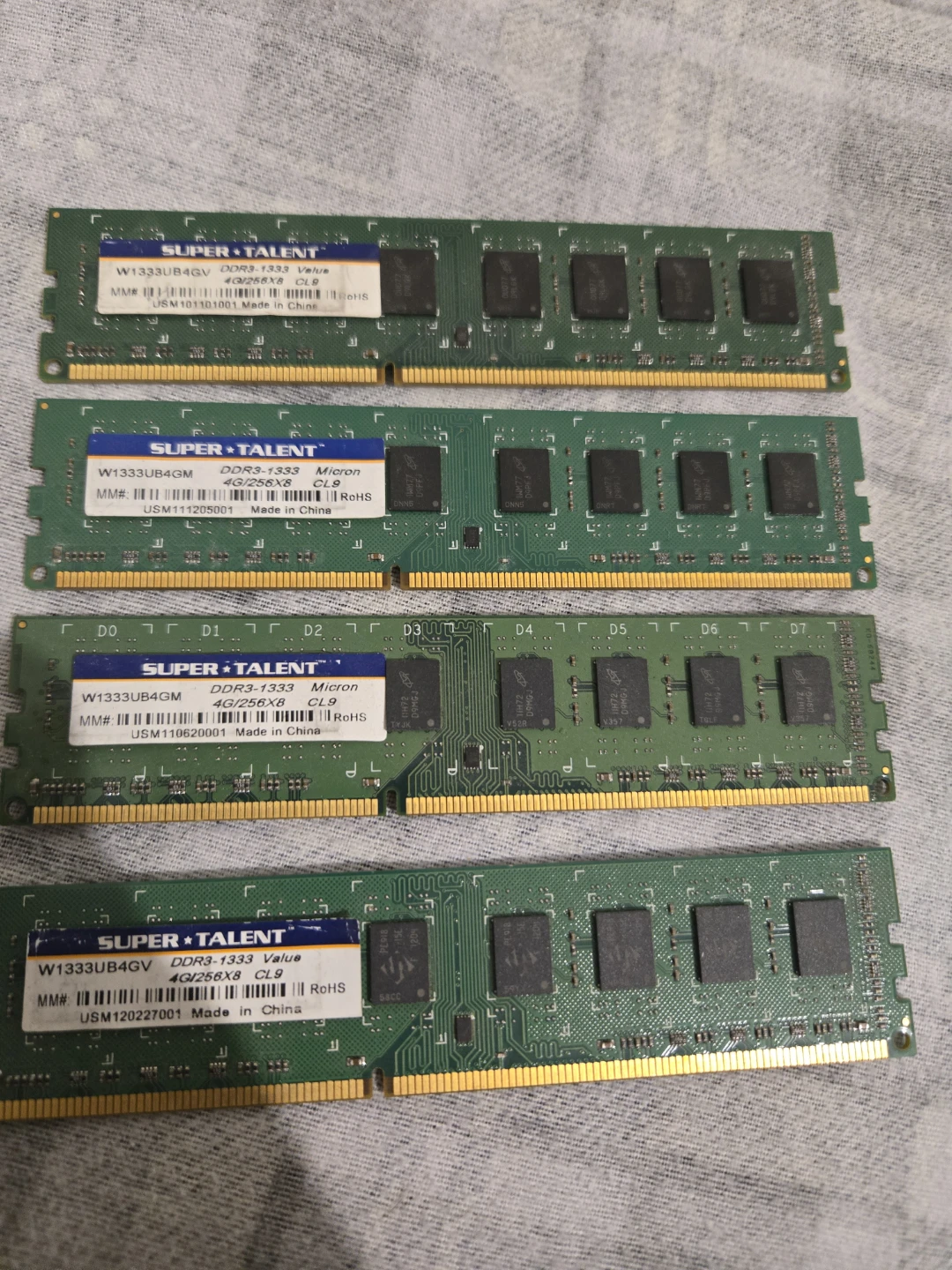 Amazing Deal! PC RAM Super Talent DDR3-1333 RAM Modules (4GB)