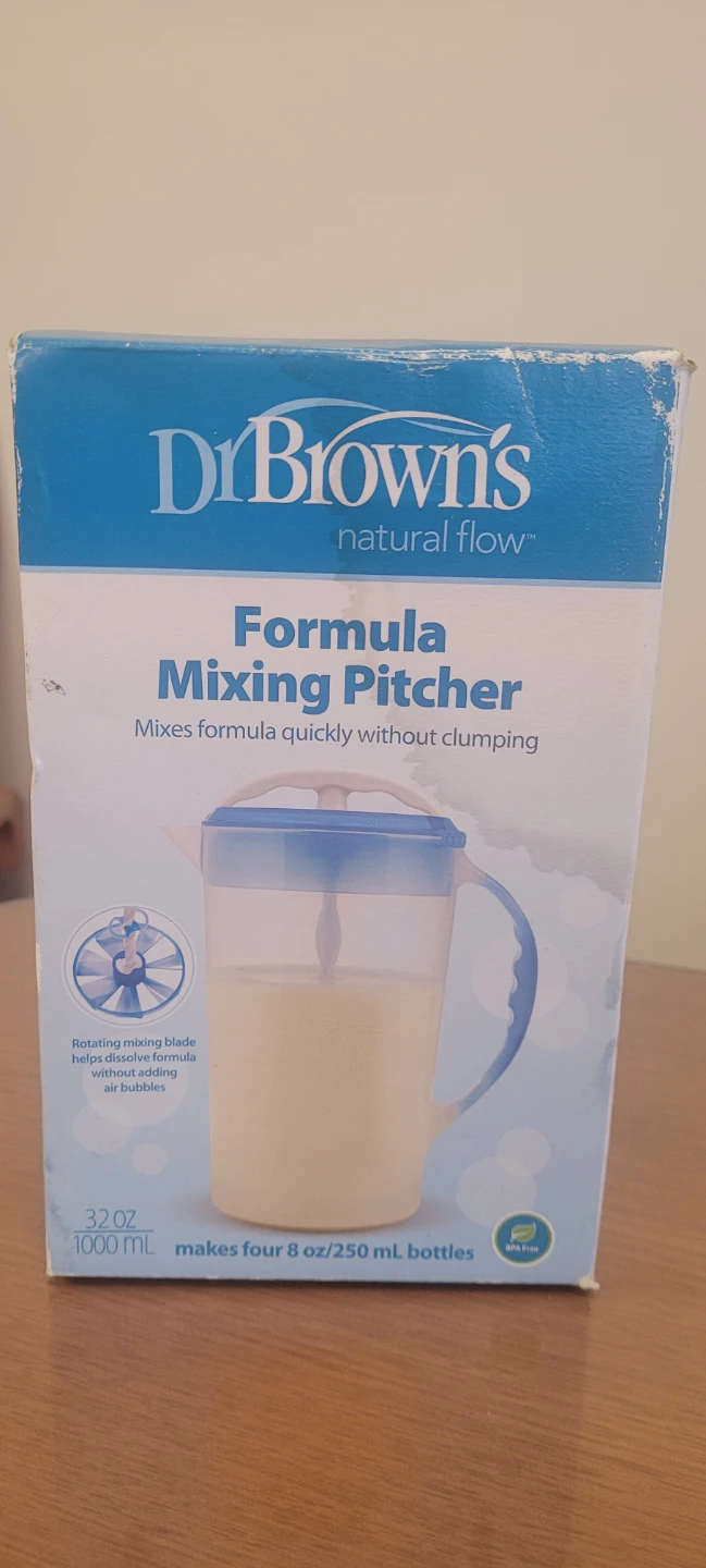 New Dr. Brown's Formula Mixing Pitcher